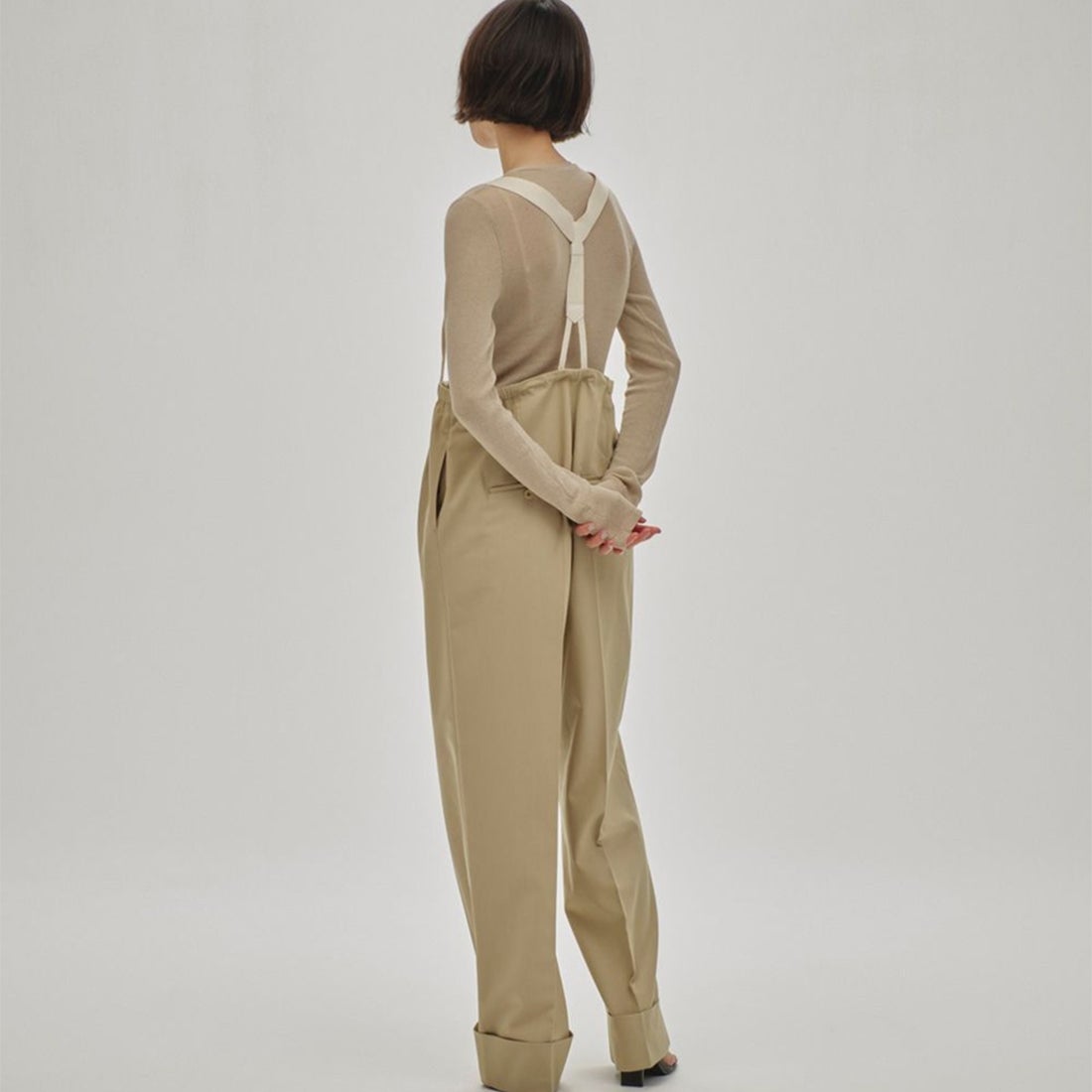 TODAYFUL [トゥデイフル] サスペンダーハイウエストパンツ [12510703