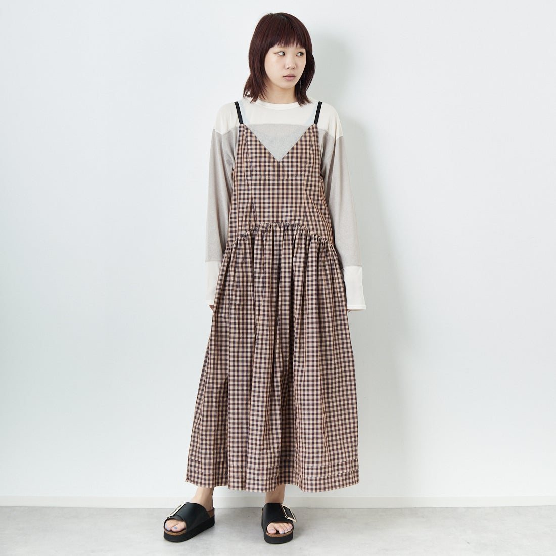 MAISON SPECIAL [メゾンスペシャル] ティアードボリュームキャミ