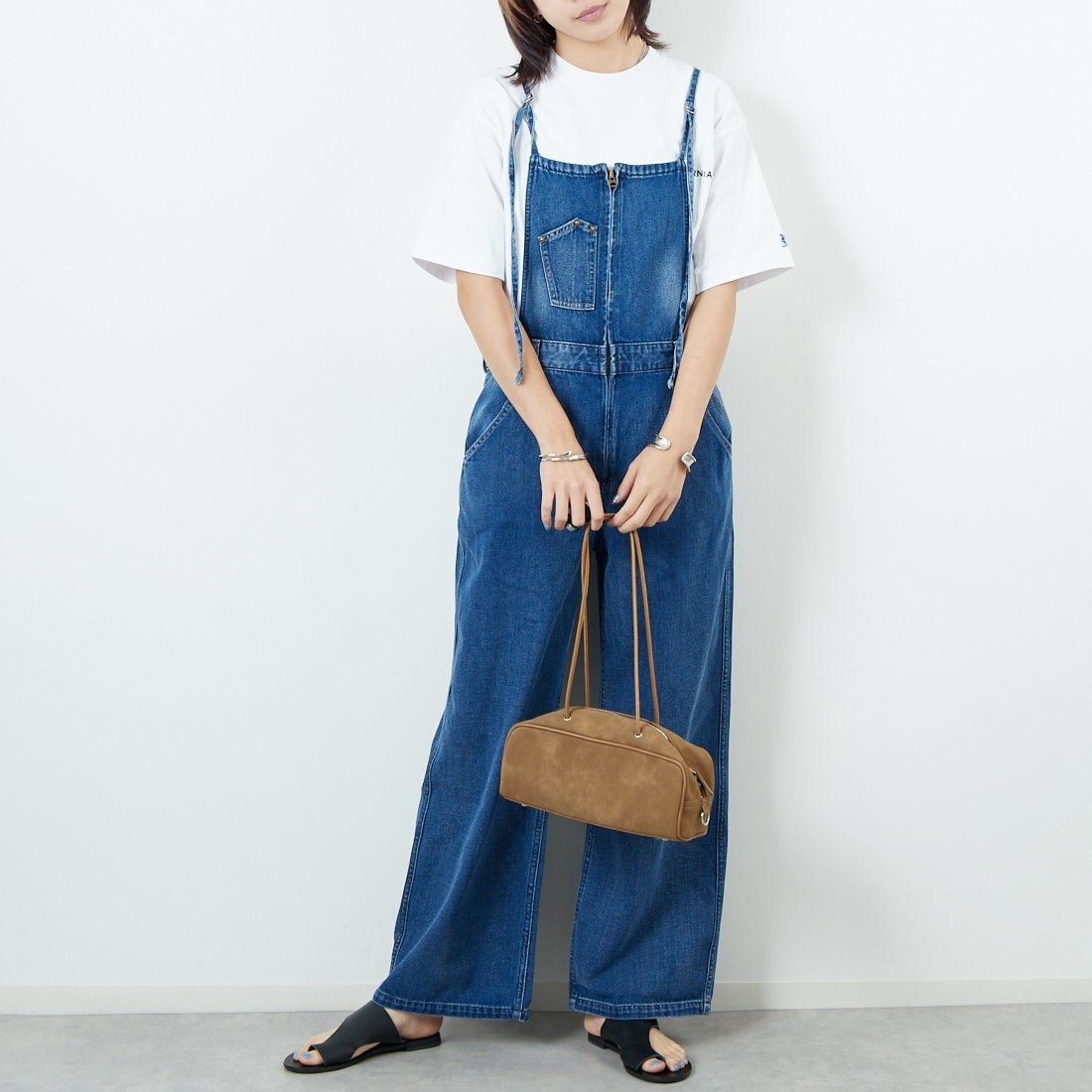 CHIGNON [シニヨン] ノースリーブカーヴィーサロペット [3246-484KK