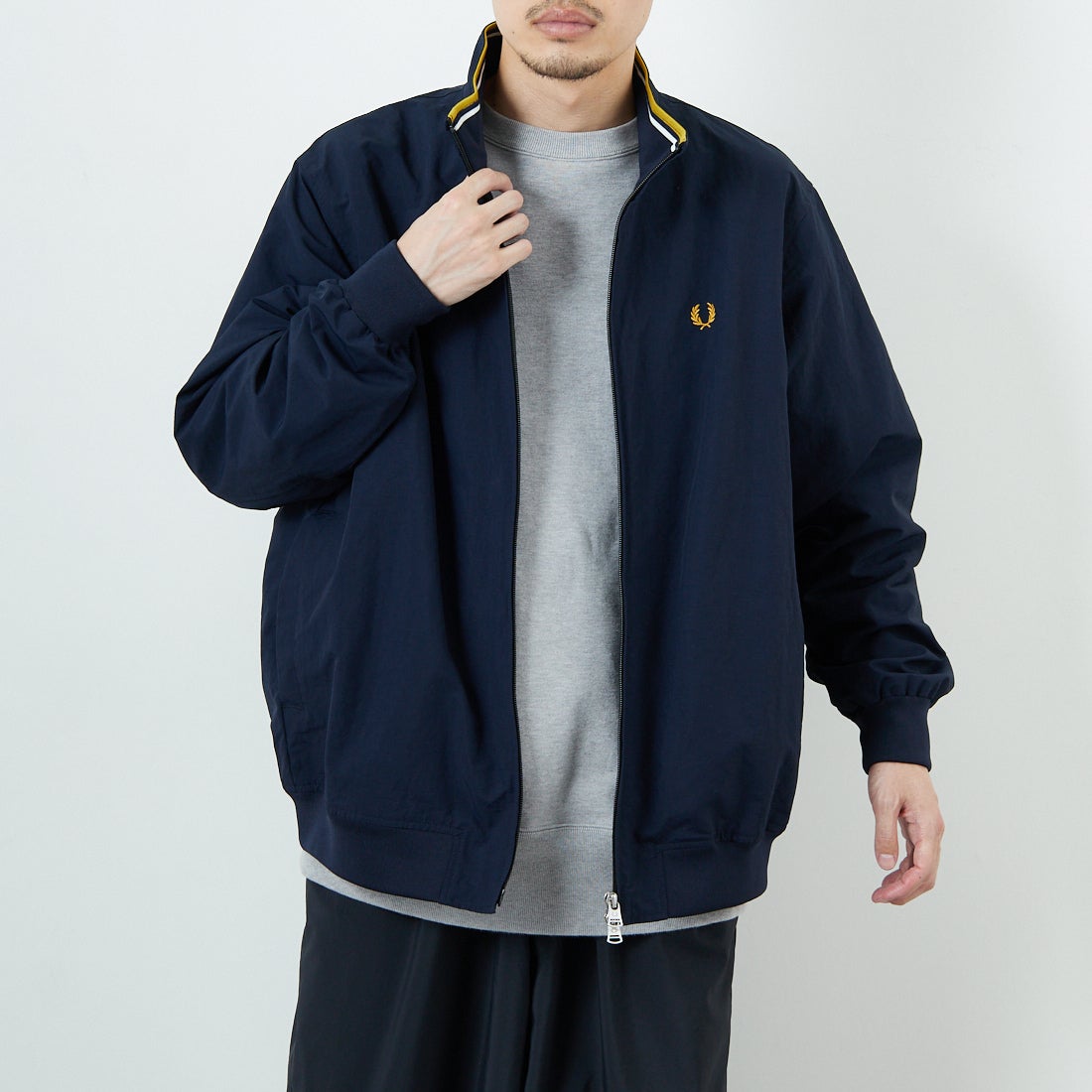 FRED PERRY [フレッドペリー] 別注 ナイロンブレンサムジャケット [FPM