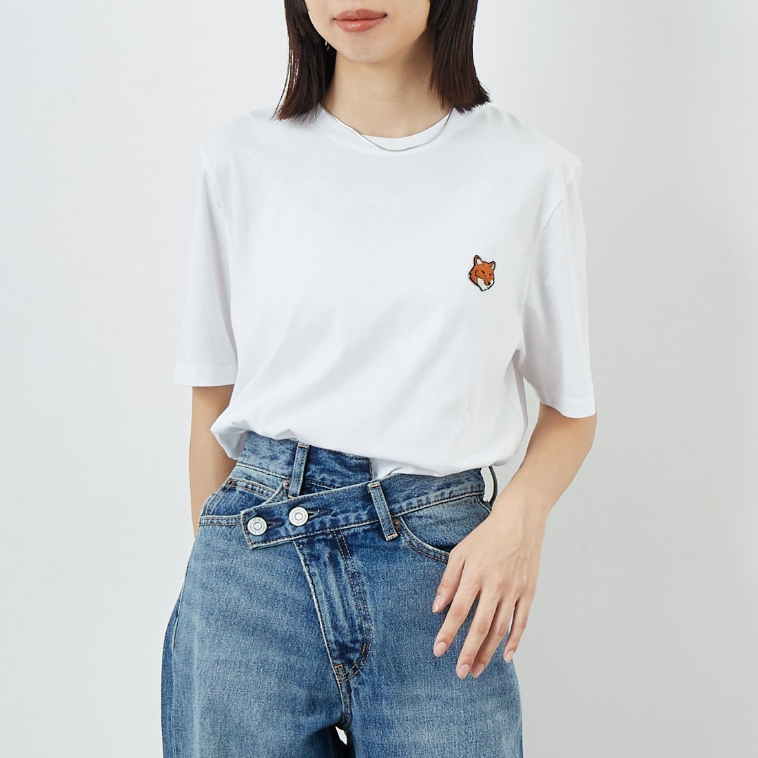 MAISON KITSUNE [メゾン キツネ] フォックスヘッド レギュラーTシャツ