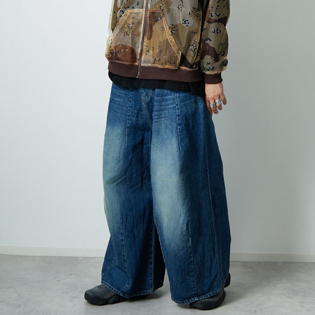 Needles [ニードルズ] ヒザデルバギーデニムパンツ [RW233]｜ジーンズ