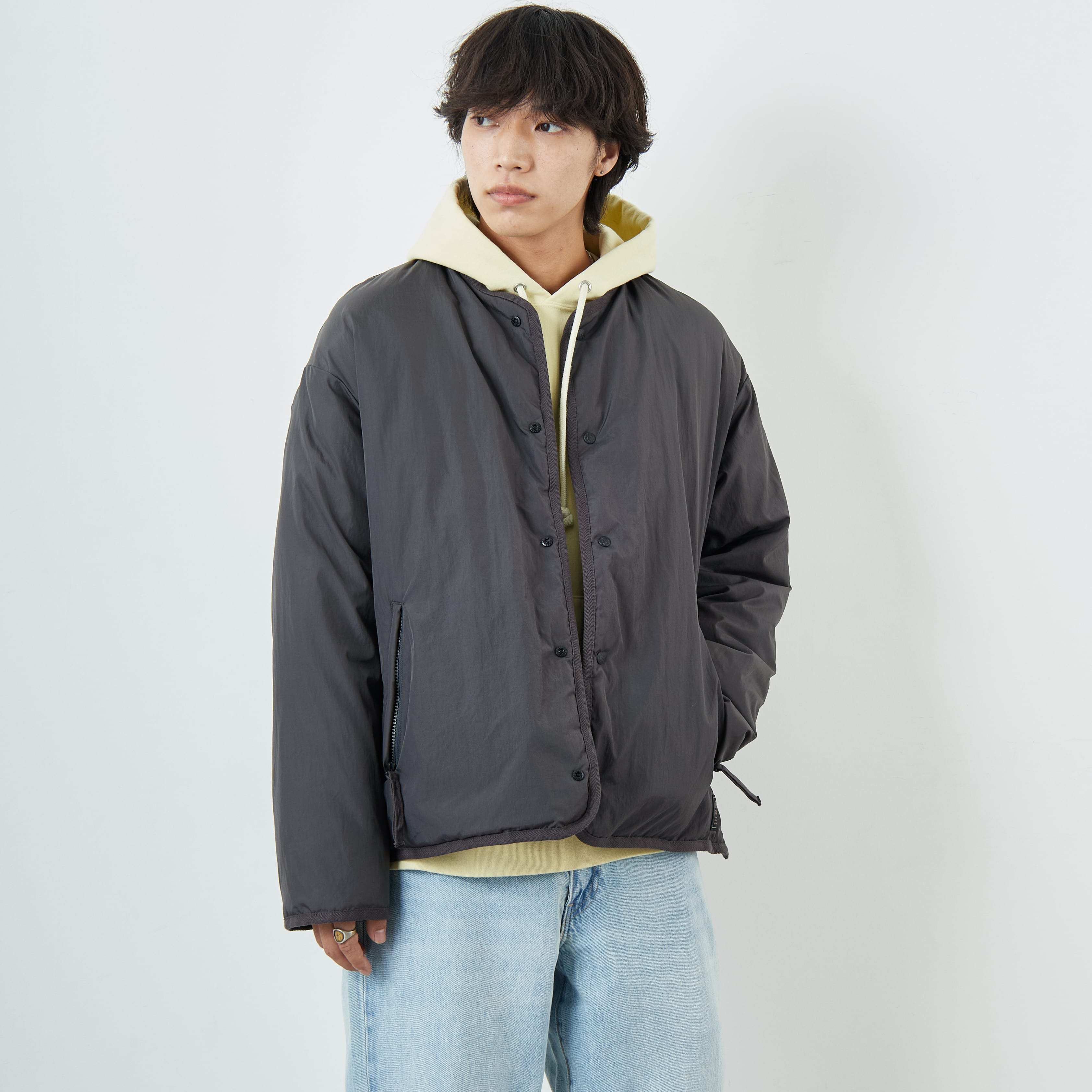 TAION [タイオン] 別注 リバーシブル ライトダウンジャケット [TAION