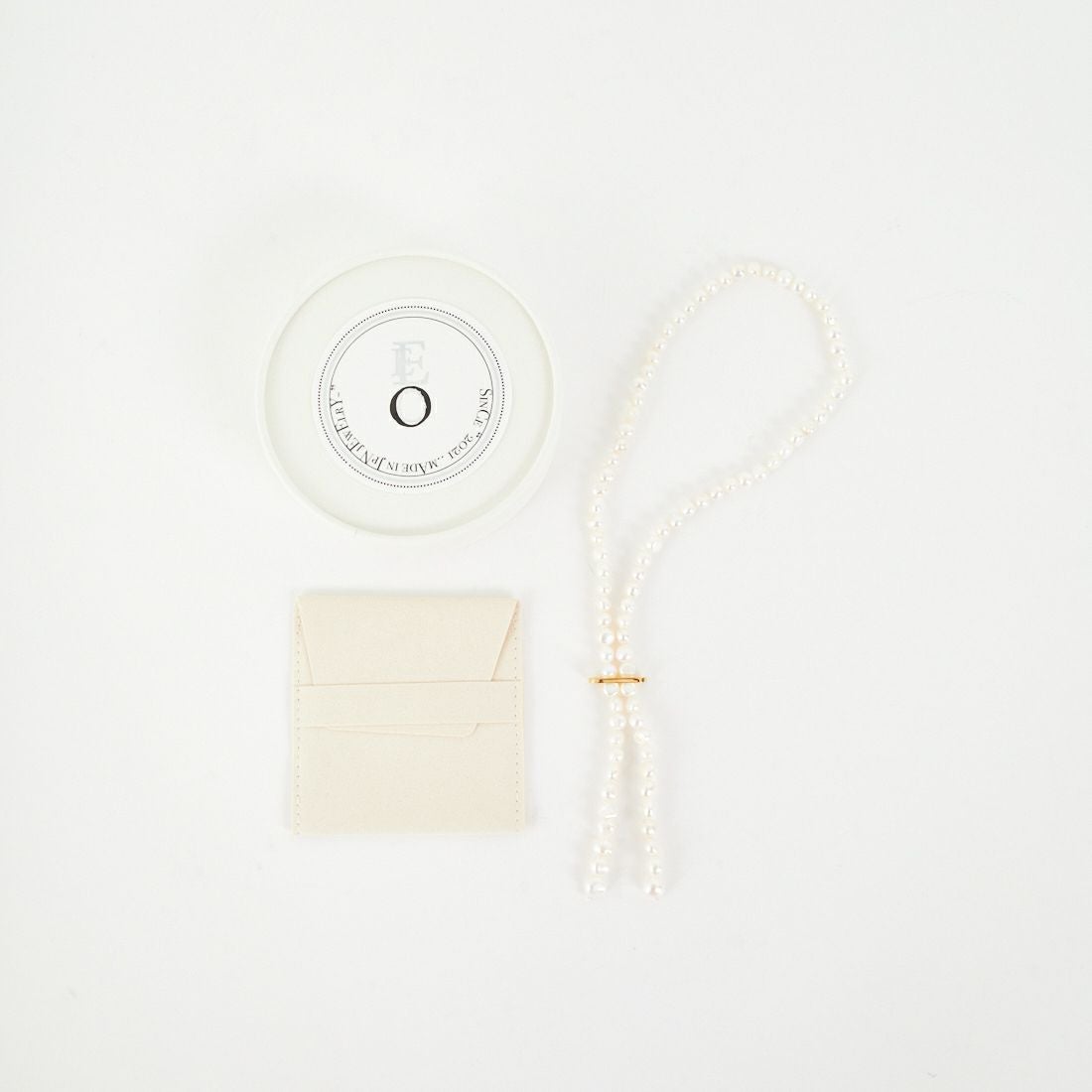 EO [イオ] パール ラリエットネックレス [EO-169]｜ジーンズ