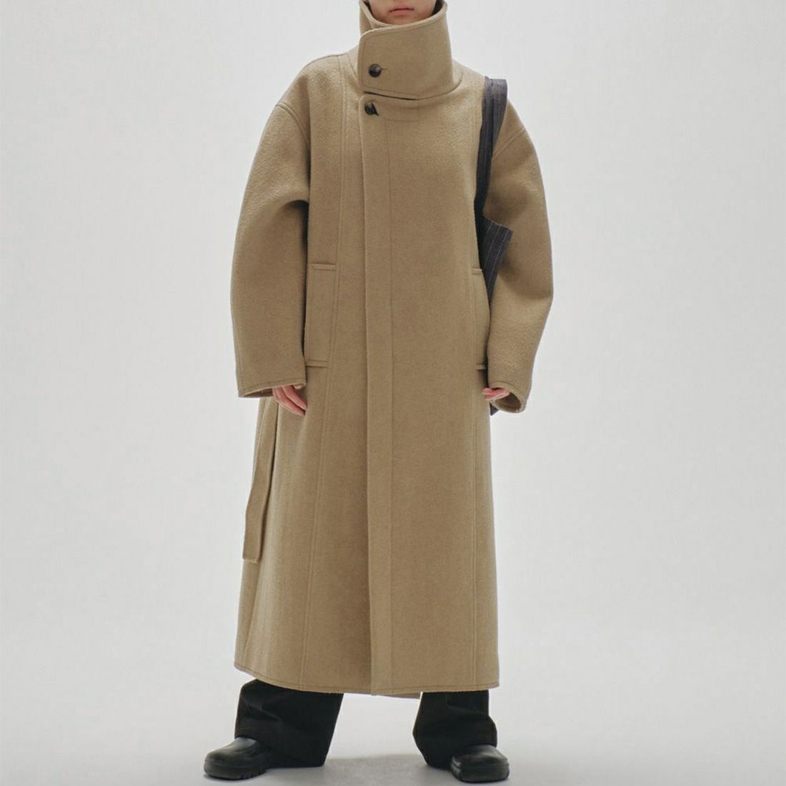 todayful ウールロングコート モカ色 TODAYFUL（ロングコート）の