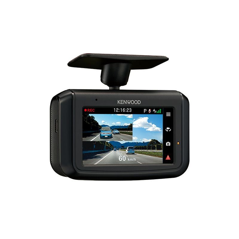 前後撮影対応 2カメラドライブレコーダー DRV-G50W 日本製 製品3年保証