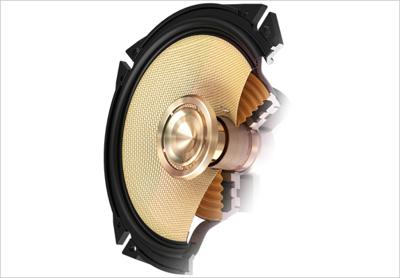 16cmセパレートカスタムフィット・スピーカー KFC-XS165S トヨタ・日産