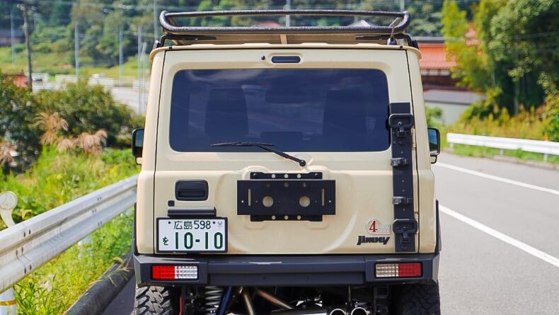 ジムニーJB64 ロトパックス取り付け！（アピオのダブルマウント