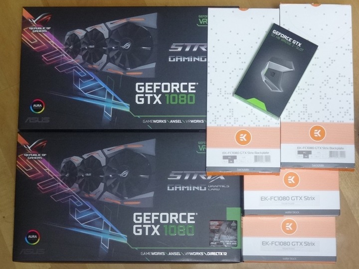 ASUS ROG STRIX GTX 1080 OCのSLIを本格水冷化 | 自作とゲームと趣味の日々