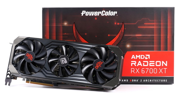 PowerColor Red Devil Radeon RX 6700 XT」をレビュー。悪魔的に冷えて