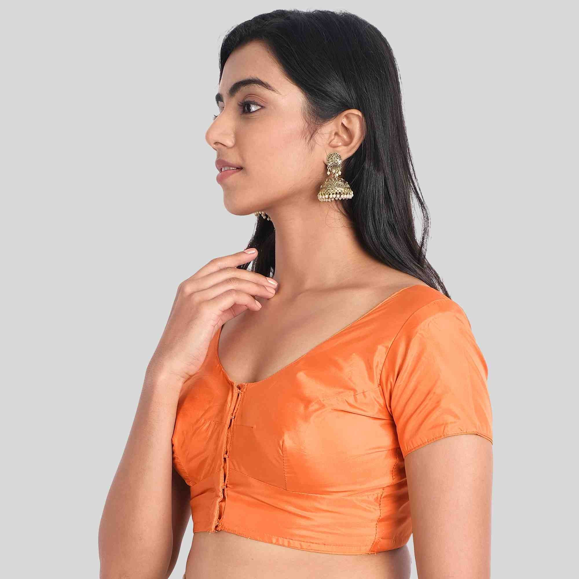 JISB Silk Cotton Short Sleeve Blouse – JIS BOUTIQUE