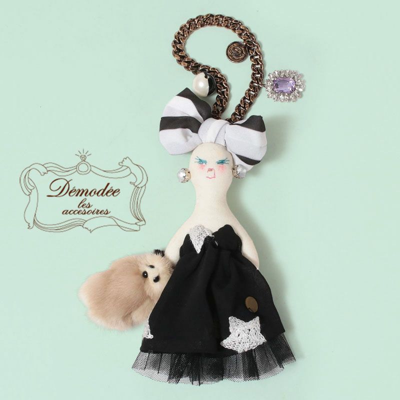 DEMODEE バッグチャーム DOLL PARIS STAR | jolisac