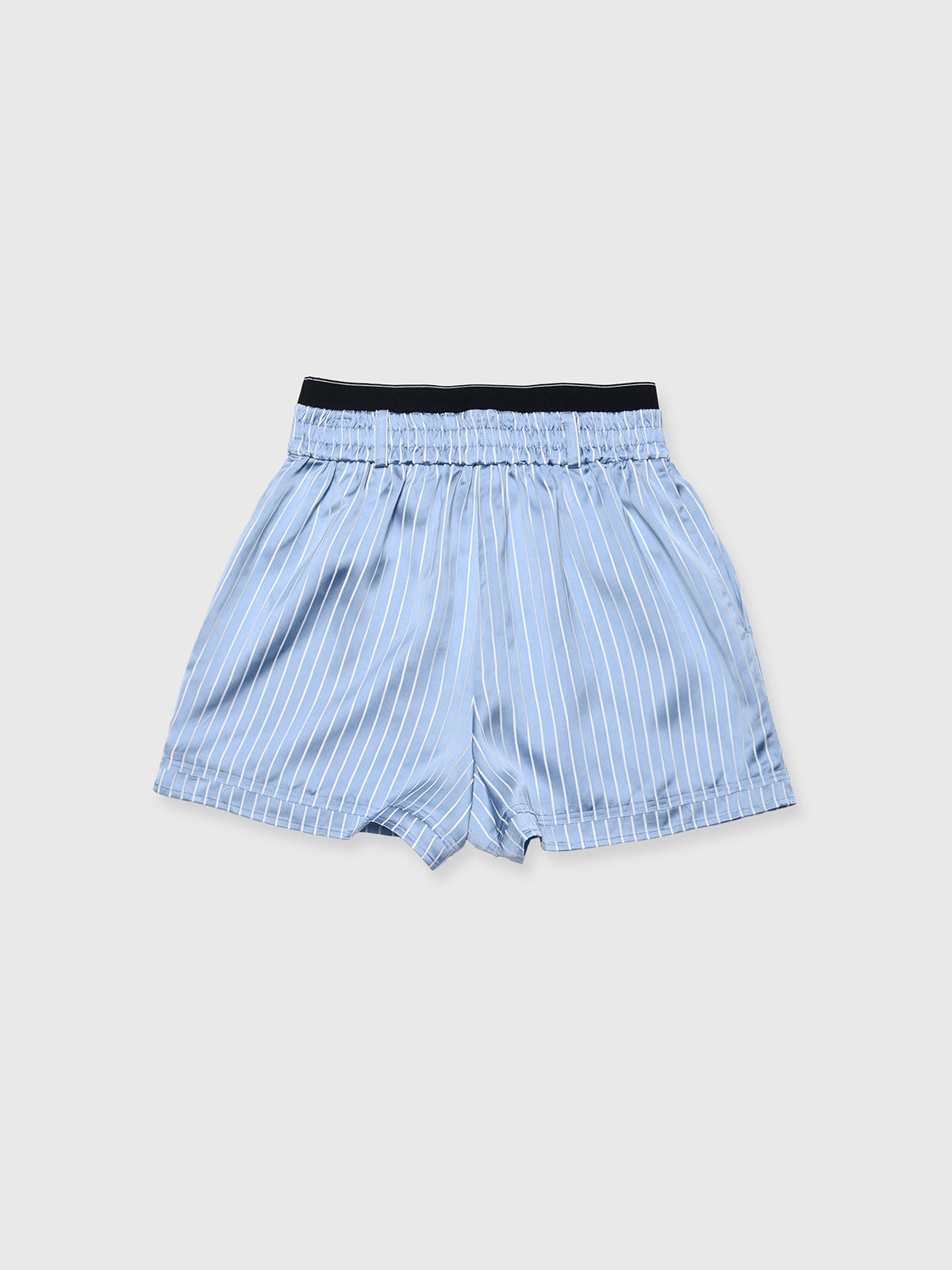 JOSEMOON SATIN STRIPE SHORT PANTS