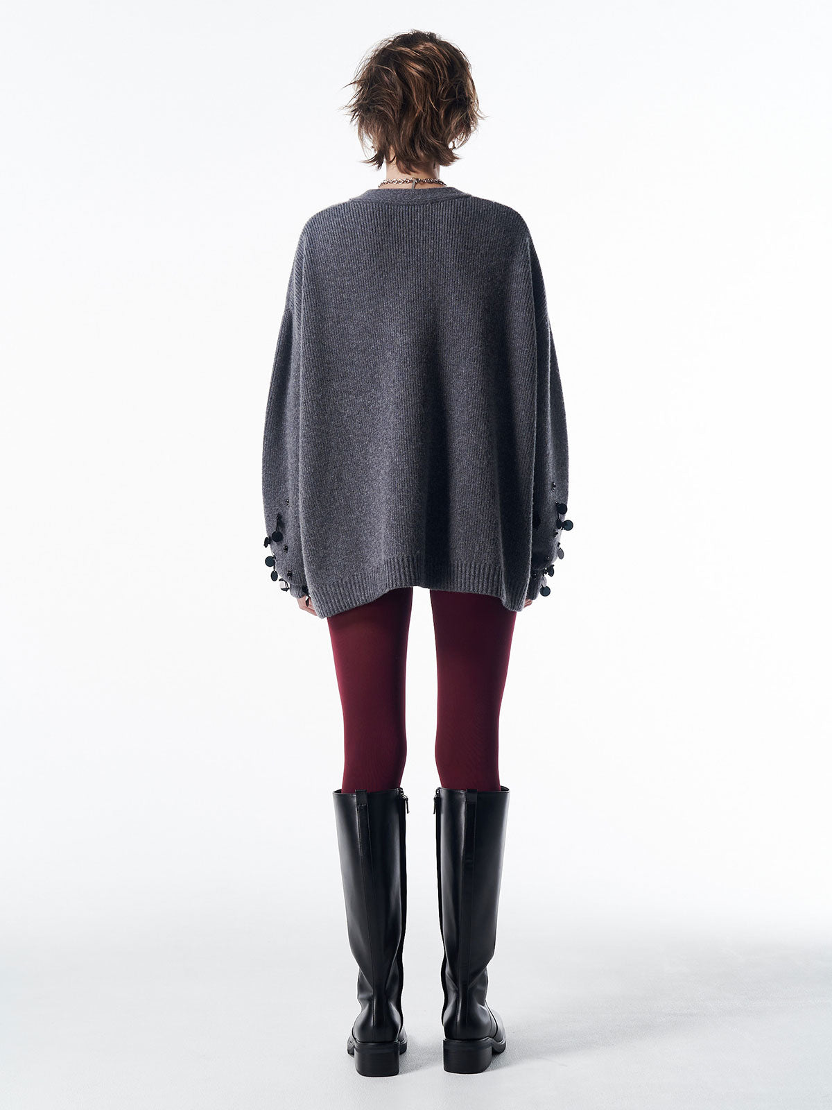 BIJOU OVER KNIT CARDIGAN – JOSEMOON