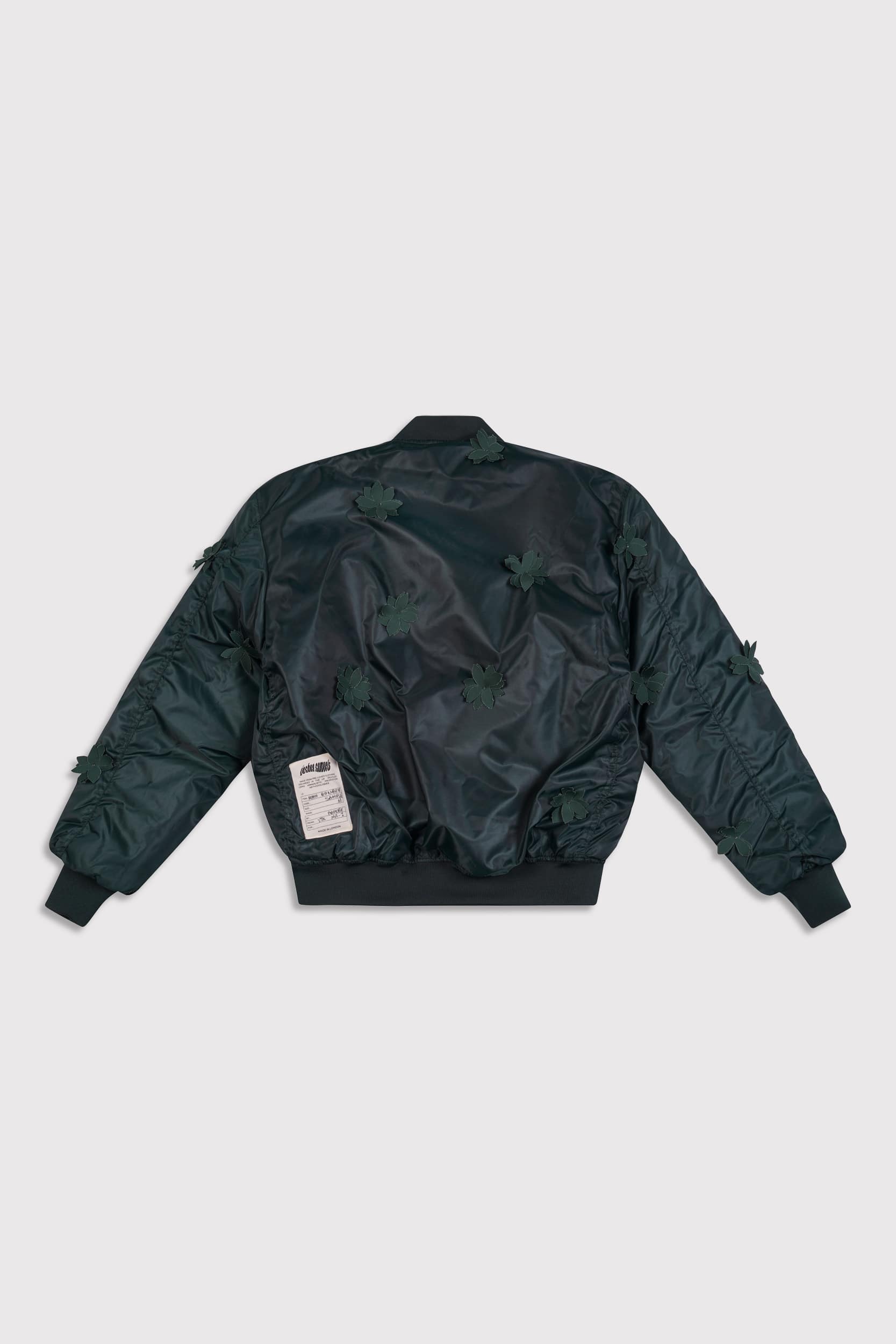 Mono Petal MA-1 Bomber Jacket - Petrol – Joshua Samuels