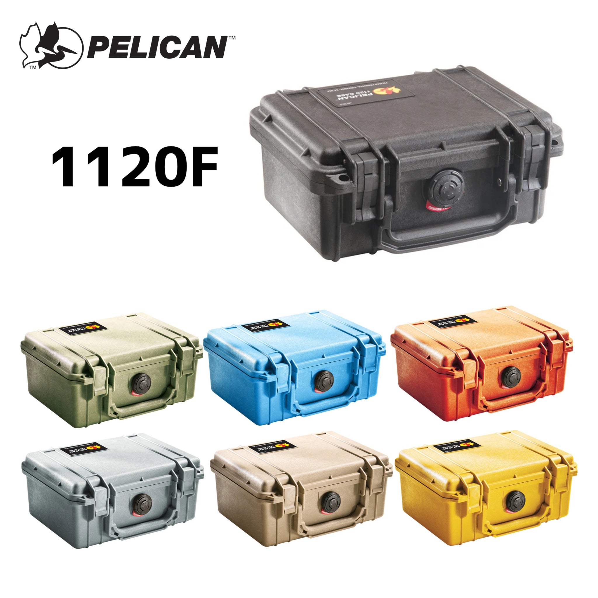 PELICAN 1120 プロテクターケース（PELI‑1120F）｜防水・耐衝撃