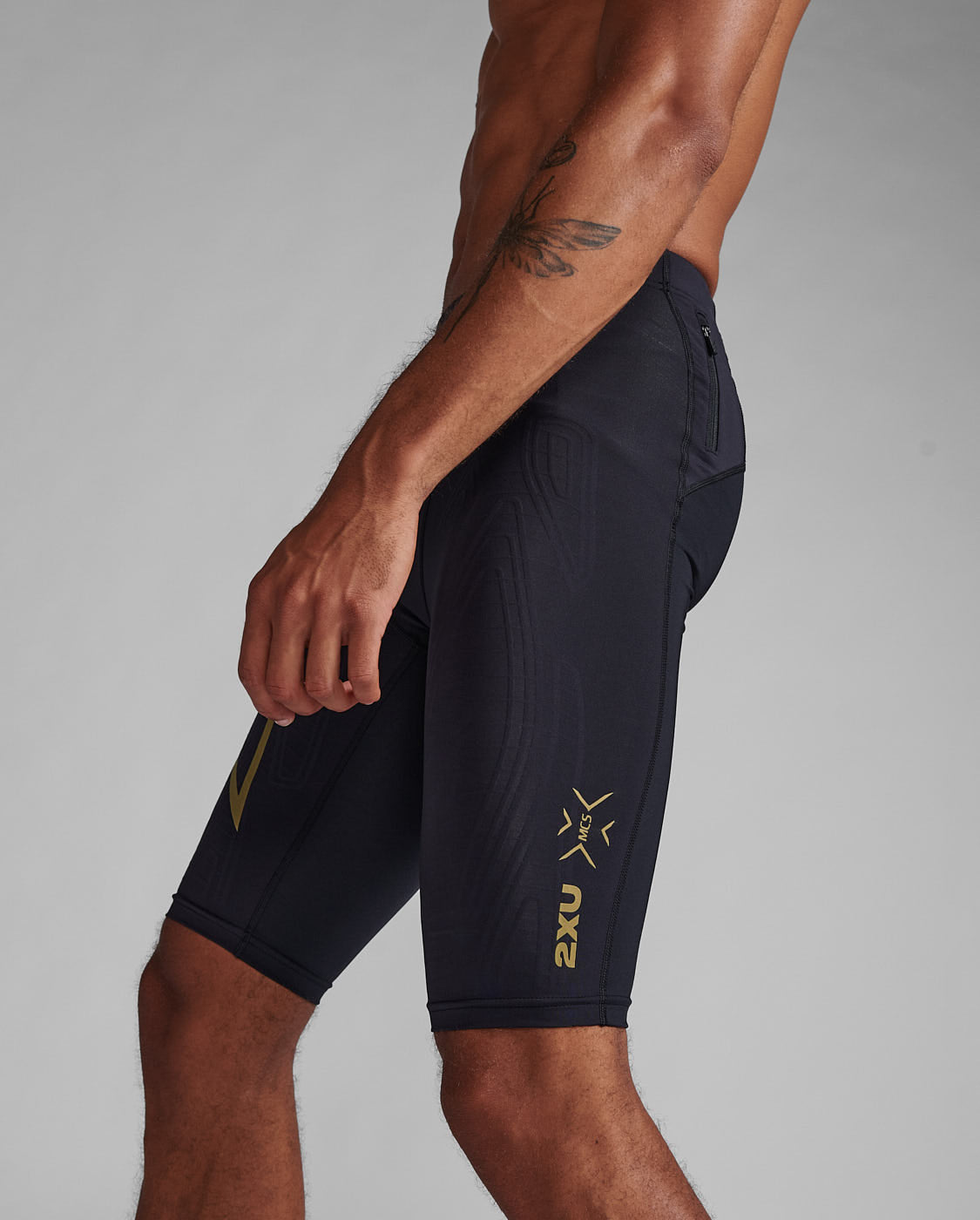 MCS メンズ ランコンプショーツ MA5331B BLK/GRF – 2XU Japan