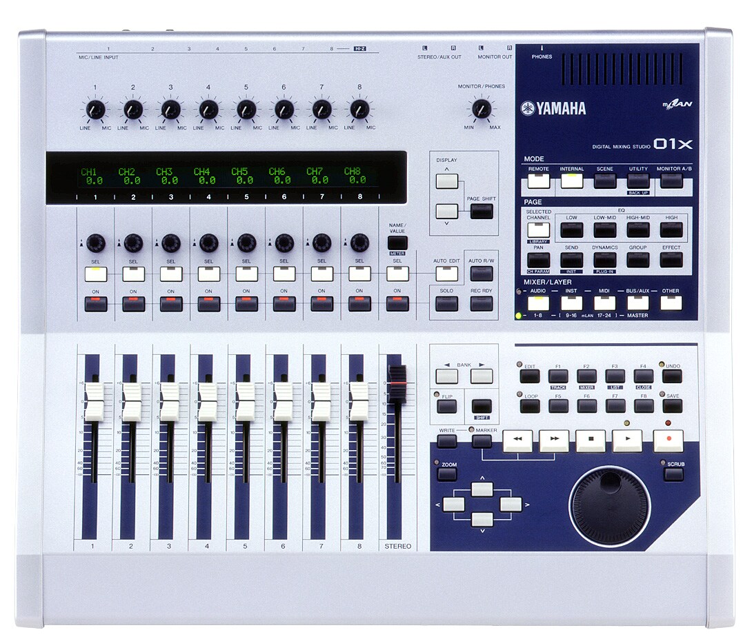 ヤマハ | 01X - AUDIOインターフェース／MIDIインターフェース - 概要