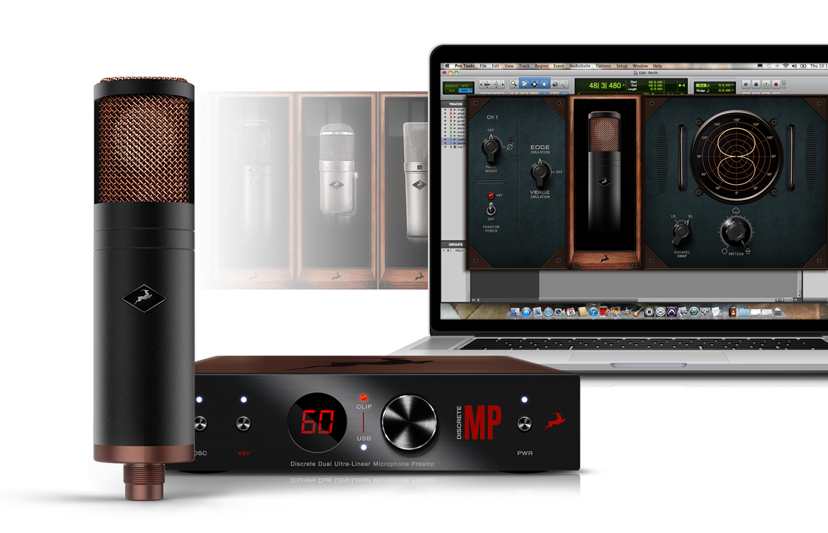 Edge Strip | ディスクリートプリアンプ モデリングマイク | Antelope