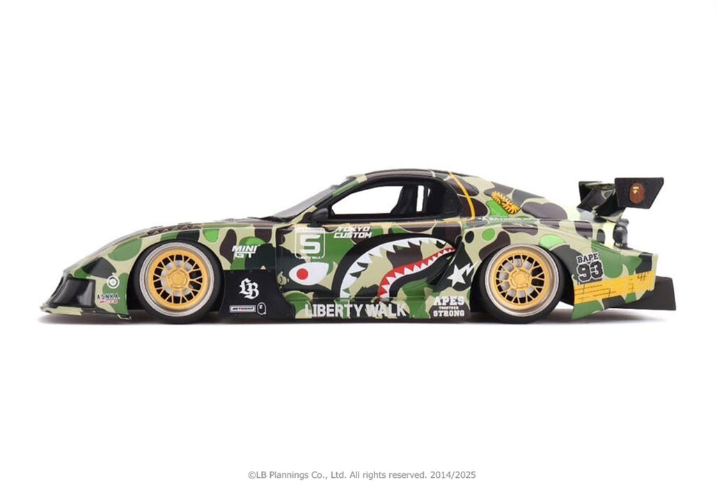 BAPE X LBWK 】MINI GT ABC CAMO FD RX7 1/18 | bape.com