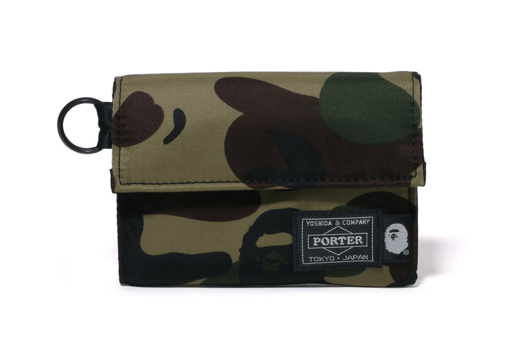 BAPE X PORTER 】1ST CAMO WALLET | bape.com