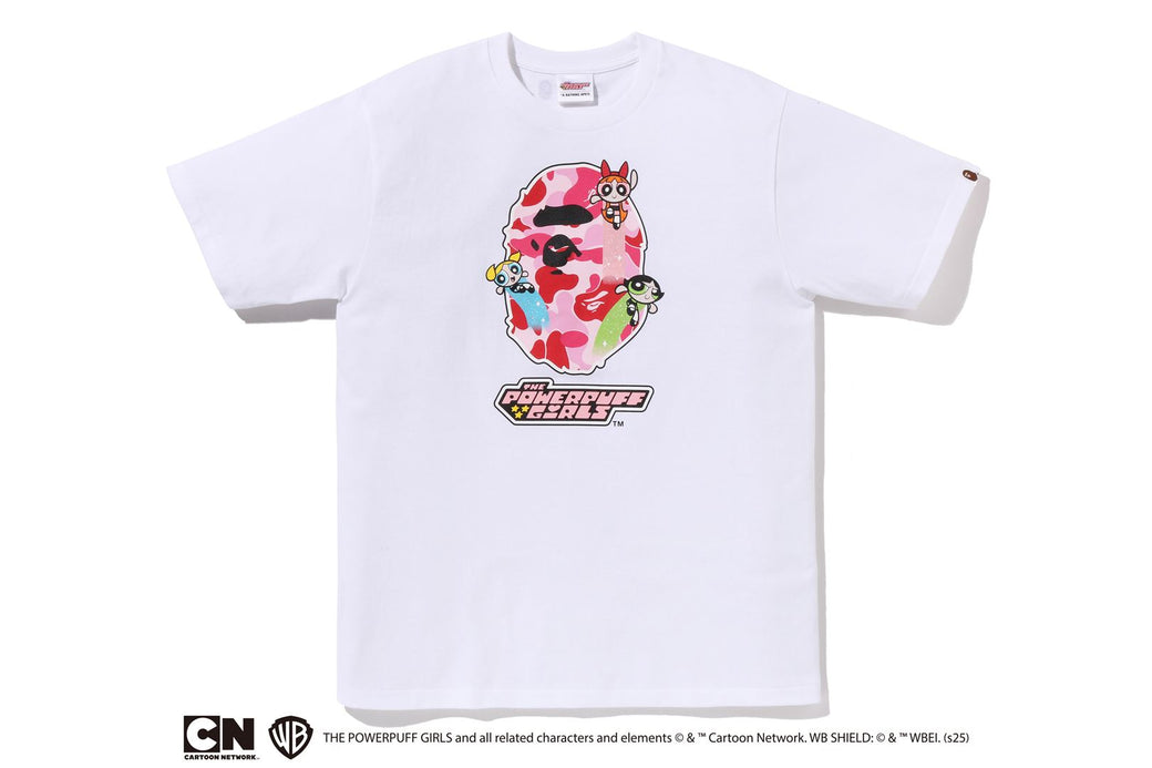 THE POWERPUFF GIRLS X BAPE 】APE HEAD TEE | bape.com