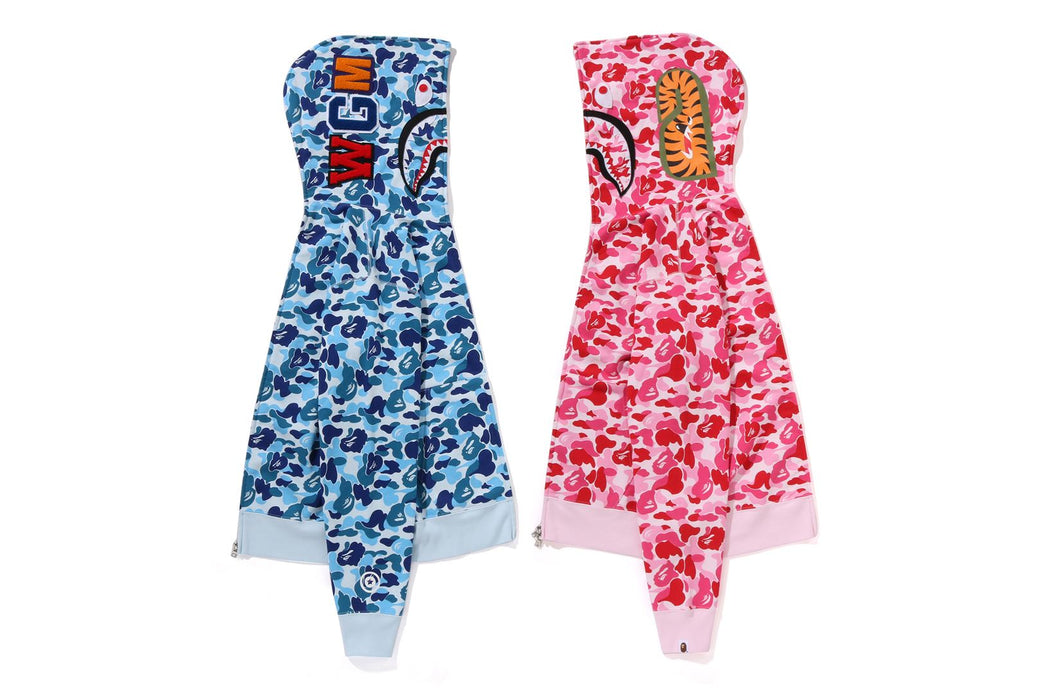 ABC CAMO SEPARATE SHARK FULL ZIP HOODIE | bape.com