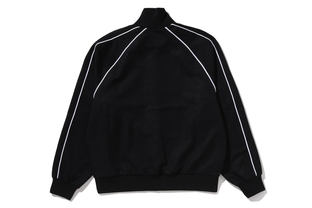 LINE CAMO JACQUARD METAL LOGO RELAXED FIT TRACK JACKET | bape.com