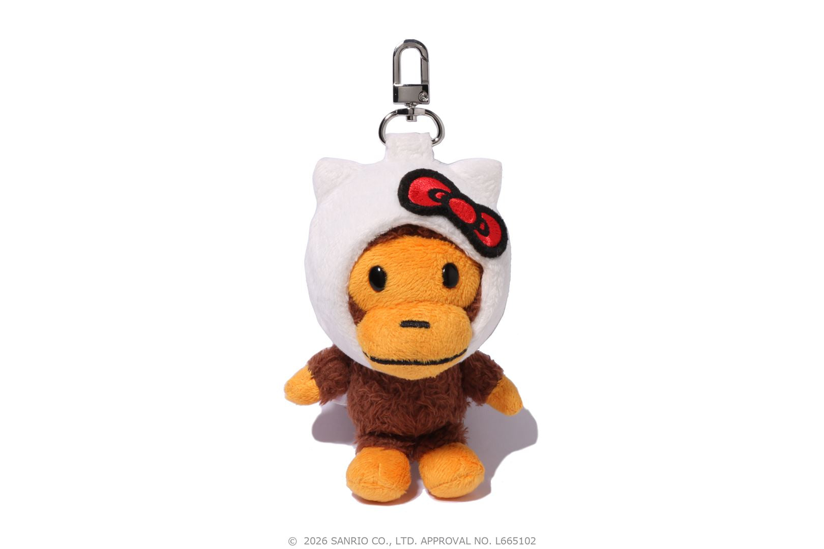 BAPE X HELLO KITTY 】PLUSH DOLL KEYCHAIN | bape.com