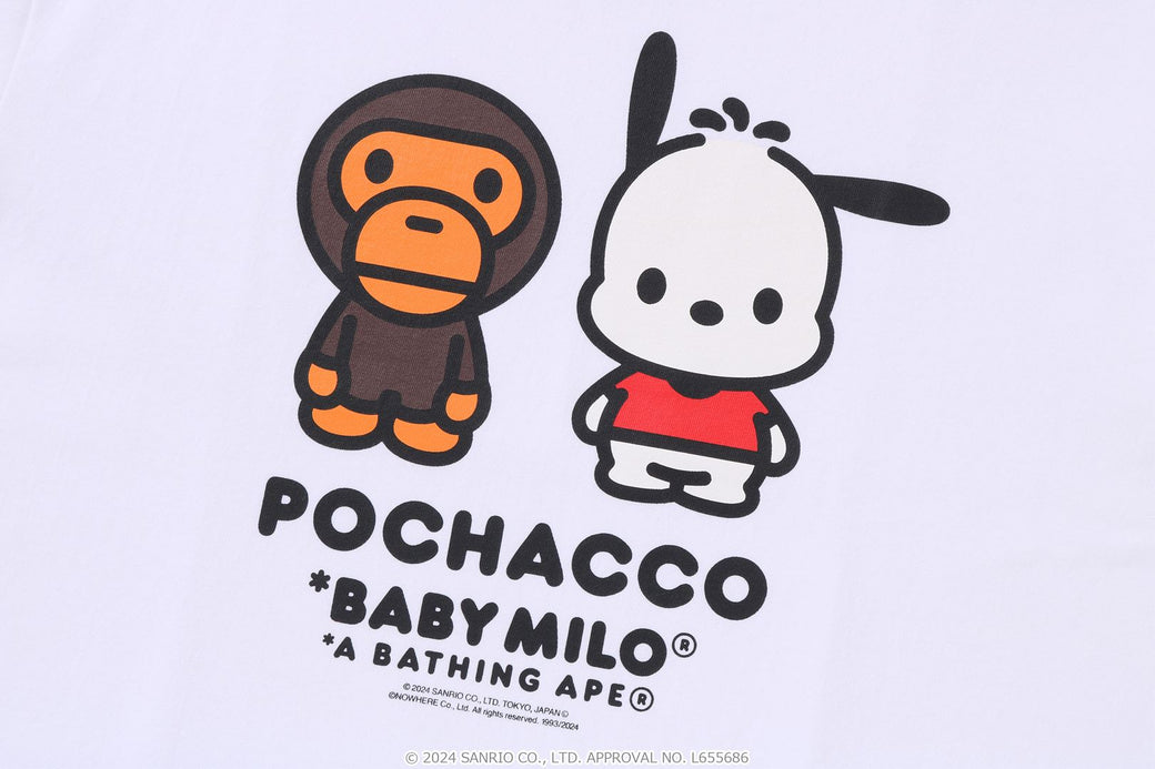 BABY MILO X POCHACCO 】TEE | bape.com