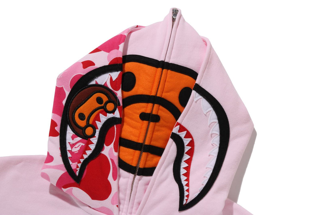 MILO SHARK FULL ZIP DOUBLE HOODIE | bape.com