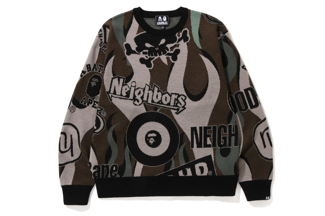 BAPE X NBHD 】RELAXED FIT KNIT | bape.com