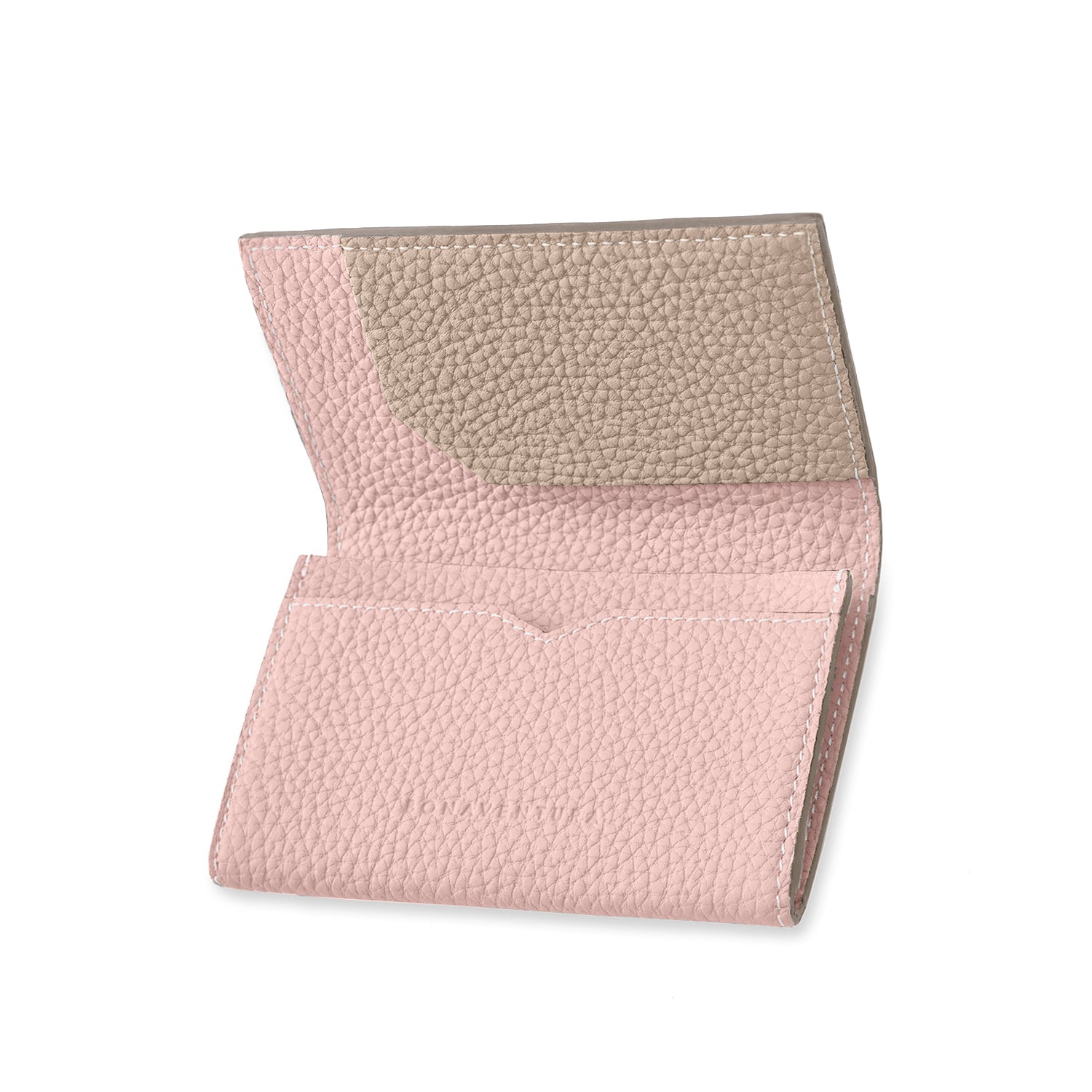 スリーブ付き ビジネスカードケース シュリンクレザー