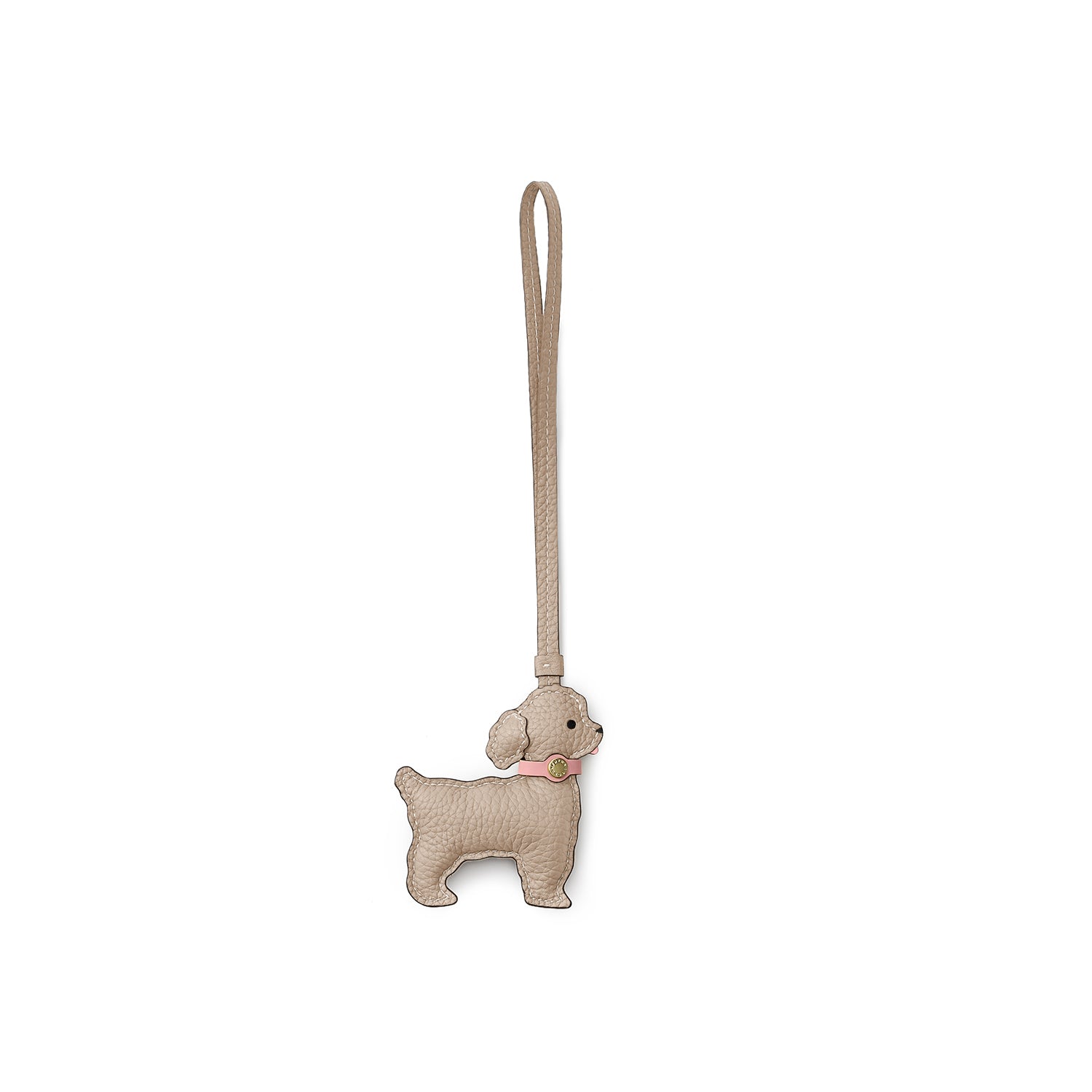 Animal Charm Dog Bottalato Leather