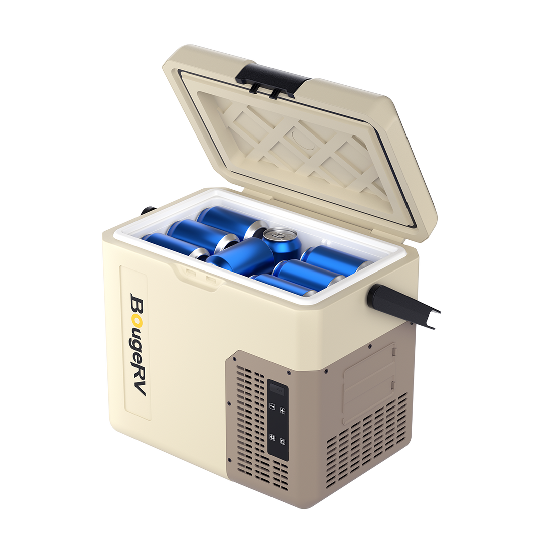 BougeRV ポータブル冷蔵庫・冷凍庫(－20～20℃)9L バッテリー無し