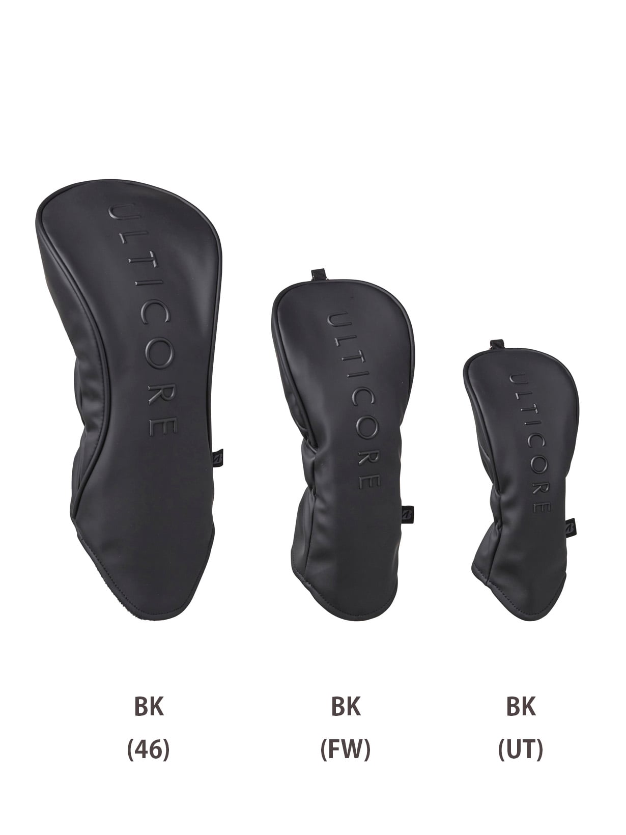 ULTICORE ヘッドカバー(46（ドライバー用） BK(黒)): ギア|BRIDGESTONE