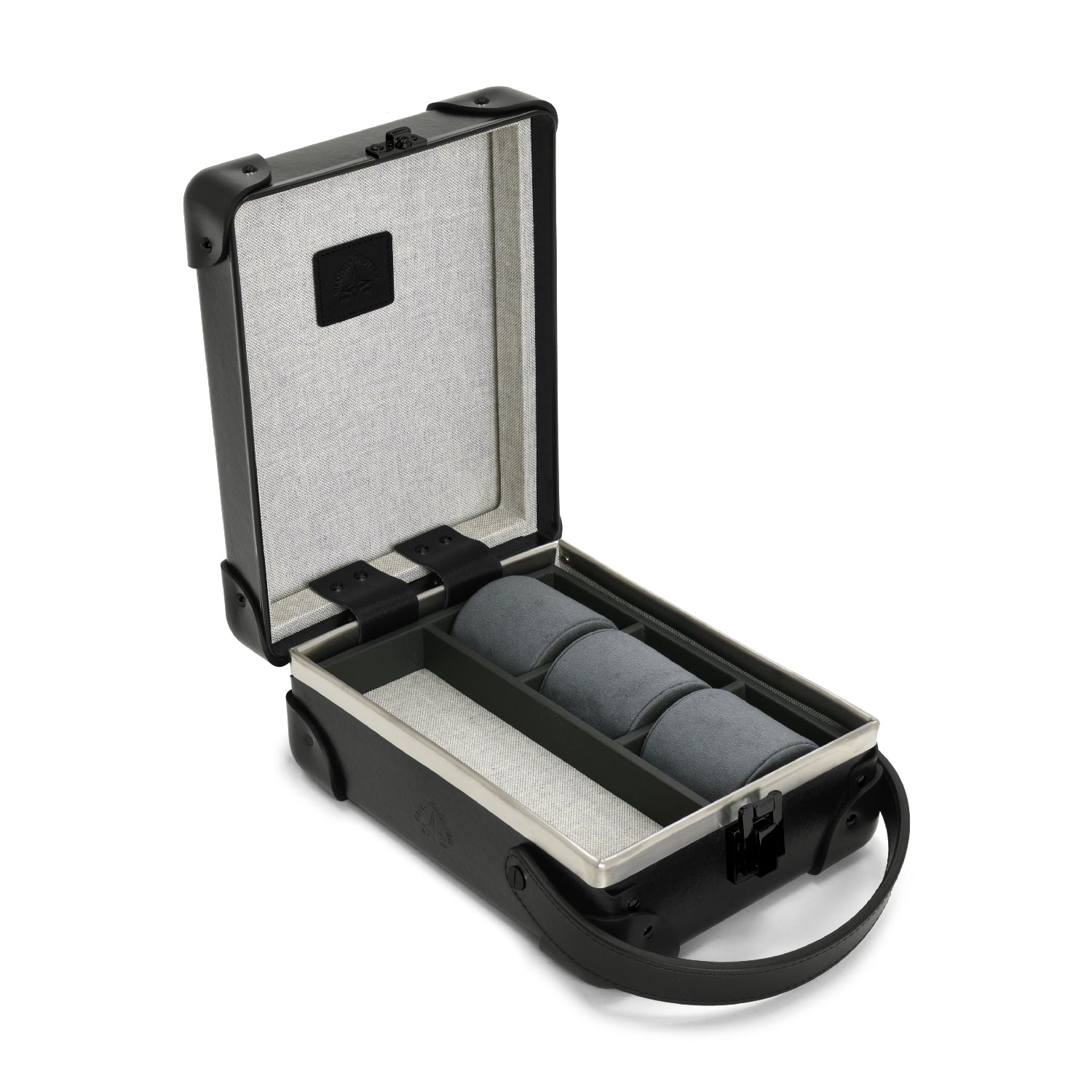 センテナリー 3 スロット ウォッチケース | ブラック/ブラック