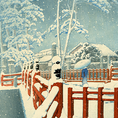 川瀬巴水一覧－銀座 秋華洞