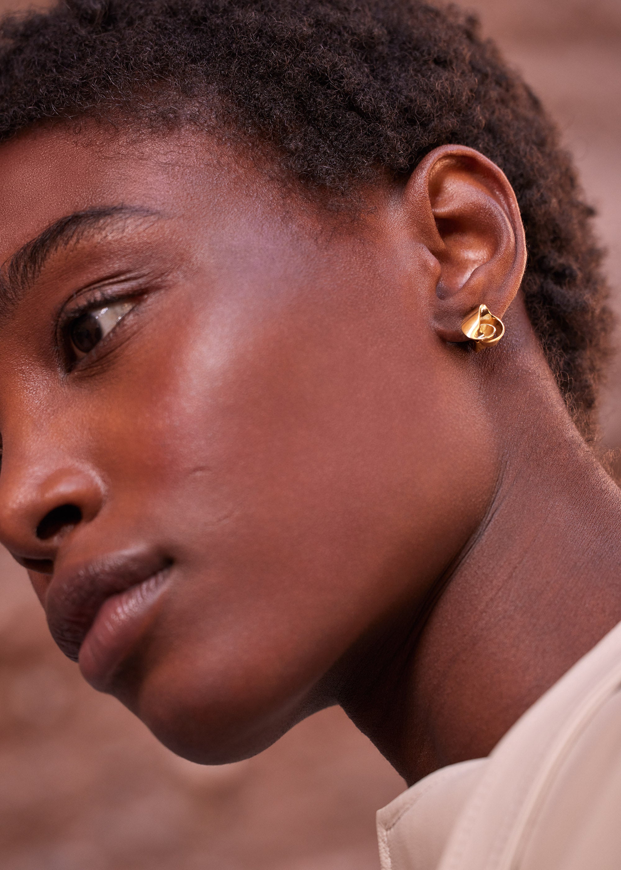 R*中様 価格変更！新品未使用 18金 シェーヌデザインピアス mal