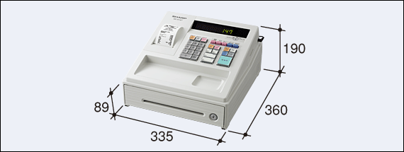 SHARP XE-A147 電子レジスター シャープ 電子レジスタ XE-A147