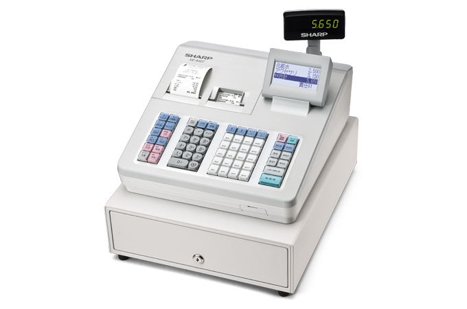 SHARP シャープ 電子 レジスタ- XE-A147 鍵 店舗 用品 レジ SHARP 電子