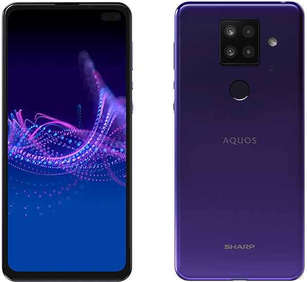 AQUOS sense4 plusのデザイン・色｜AQUOS：シャープ