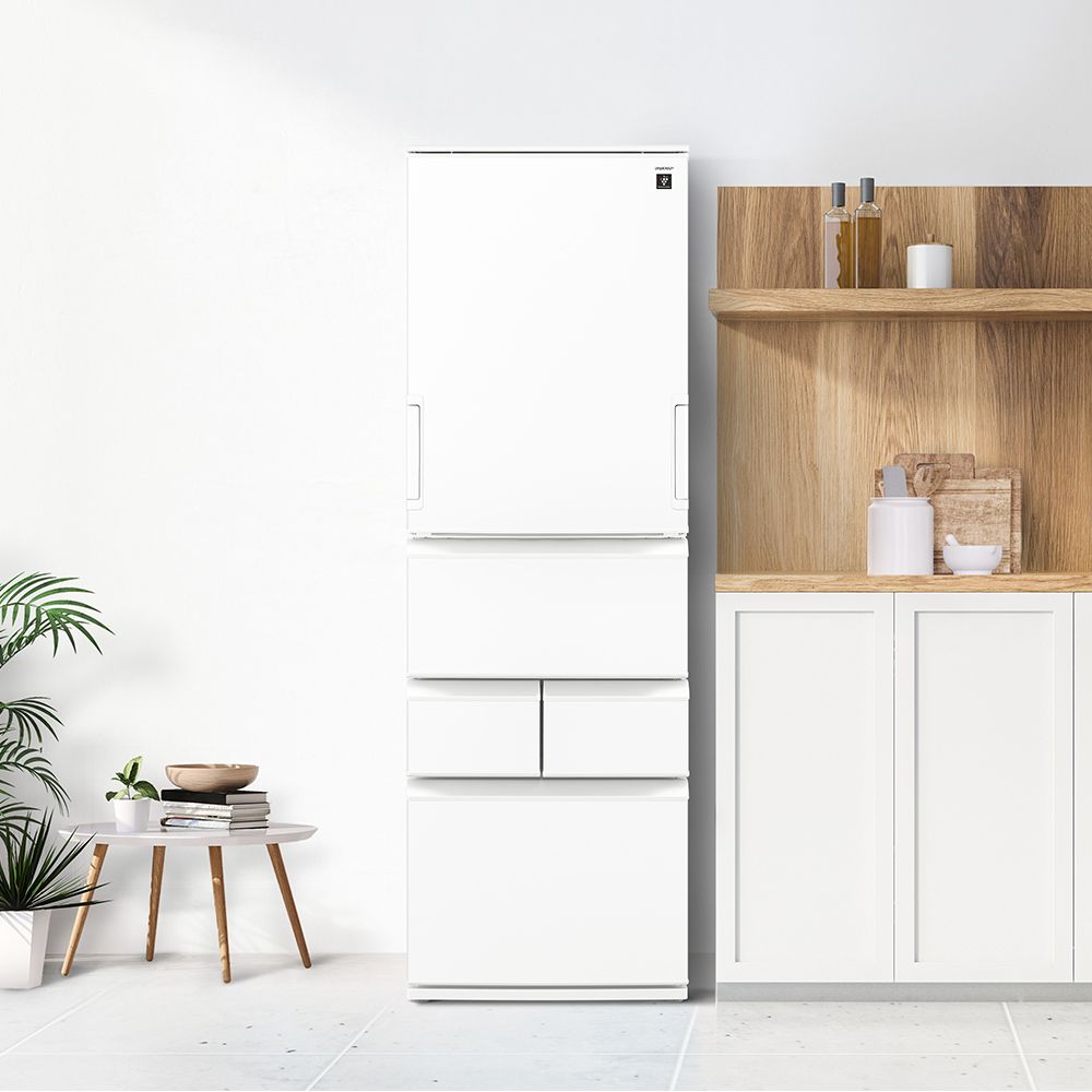 SJ-XW41R | 冷蔵庫：シャープ