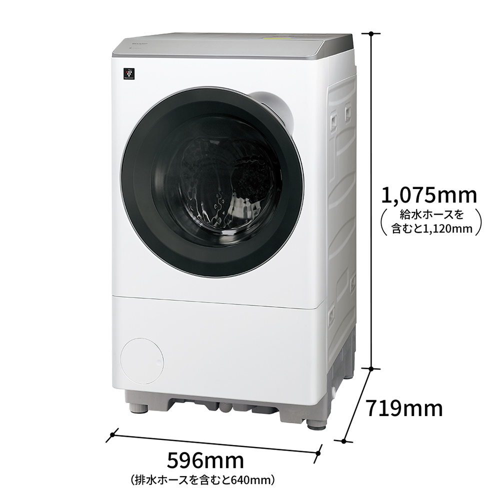 ES-12P1 | 洗濯機：シャープ