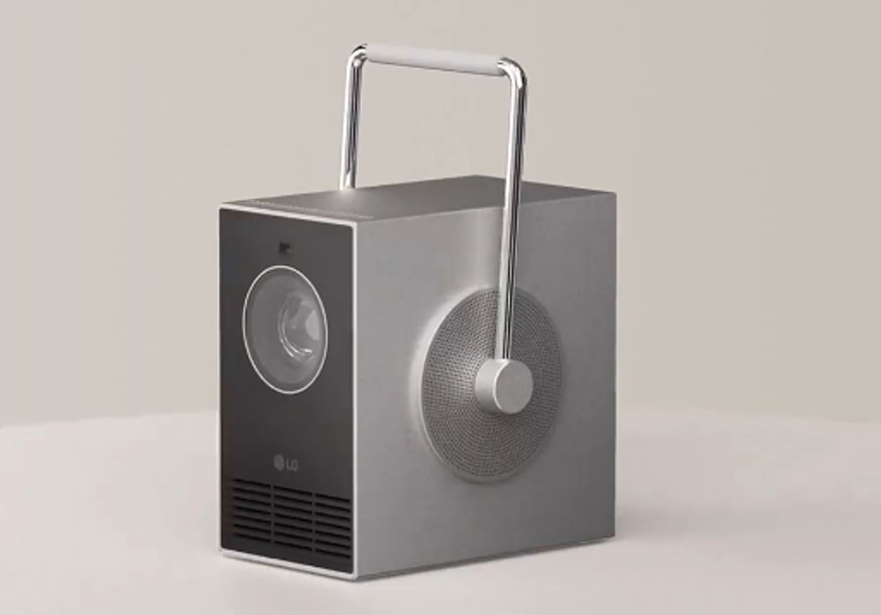 LGエレクトロニクス、超小型4Kレーザープロジェクター「LG CineBeam Q