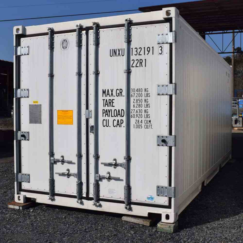 冷凍コンテナ 中古 20ft 東方国際集装箱 SS2WN3-A 『品番8499』 / 中古