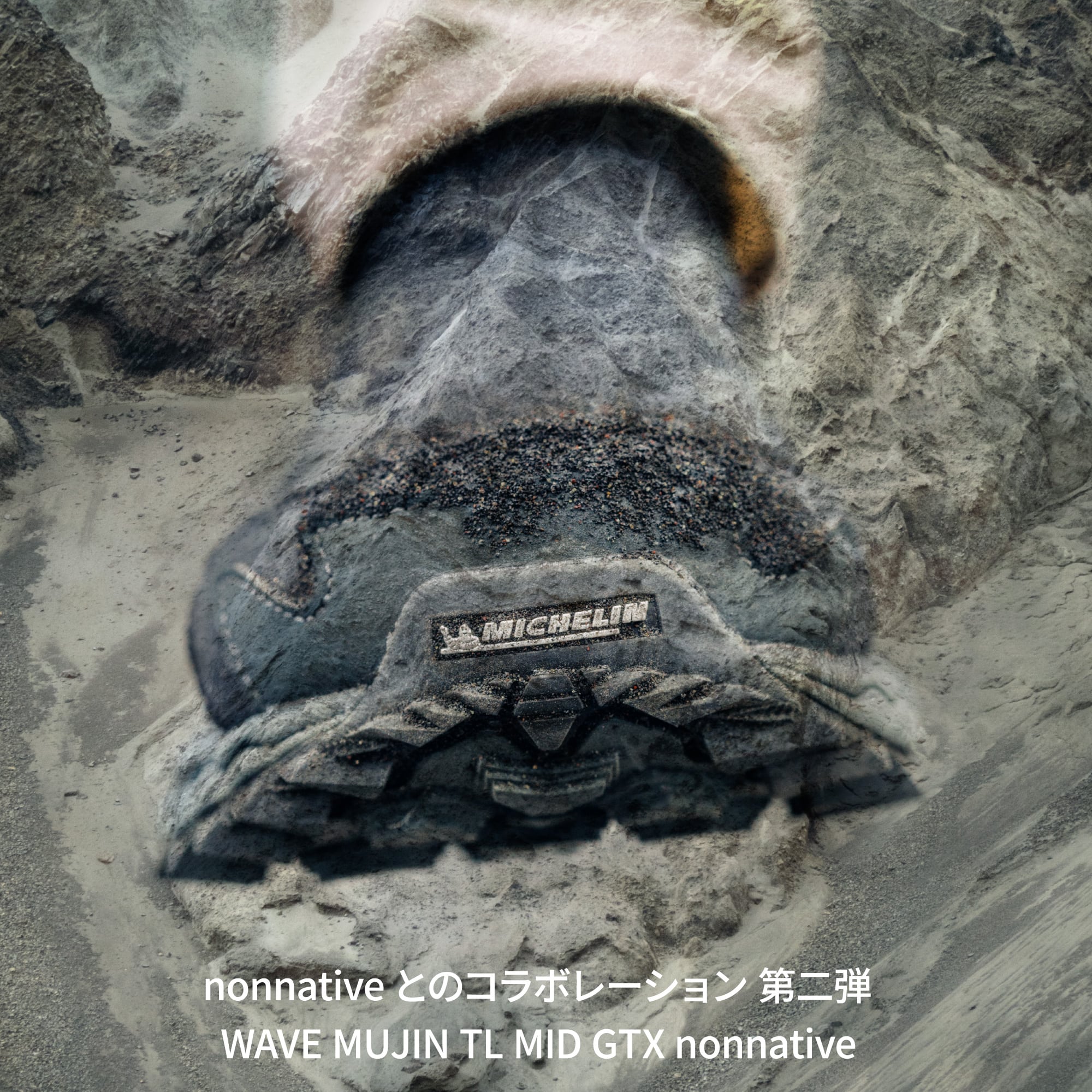 nonnativeとのコラボレーション 第二弾 WAVE MUJIN TL MID GTX