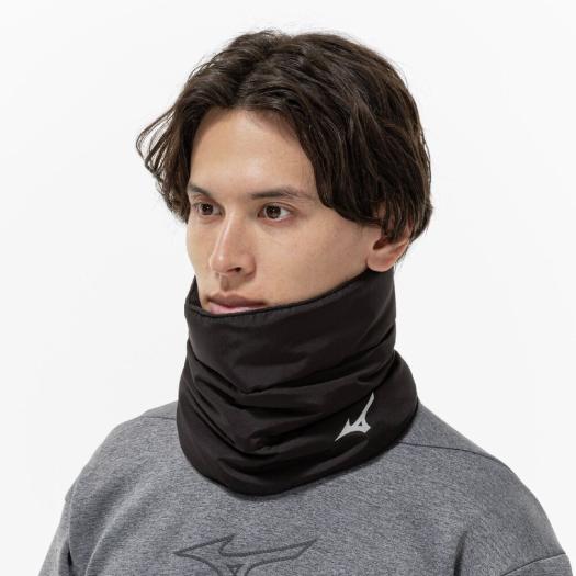 ストレッチ／防風／吸湿発熱】テックシールド×ブレスサーモネック