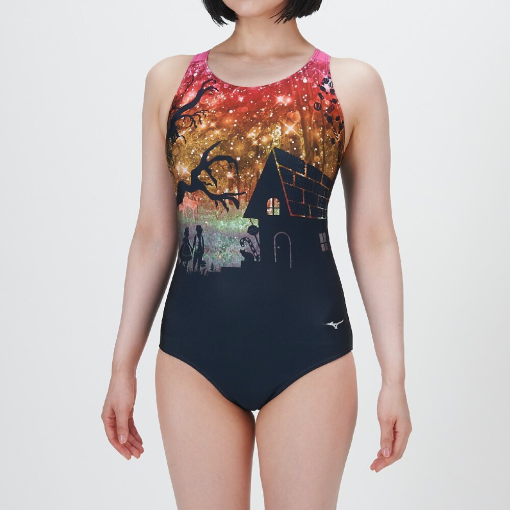 Stroke ONE／撥水】スイムフィットネス用ワンピース|N2JAC304