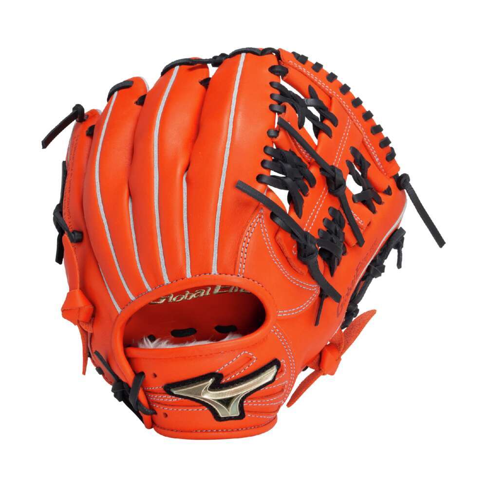 Mizuno Global Elite 軟式グローブ オレンジ【ジュニア用】 Mizuno